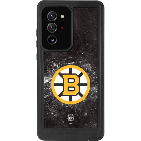 NHL Boston Bruins Iced Galaxy Note20 Ultra 5G Waterproof Case